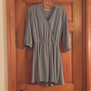 Three quarter length sleeve dress